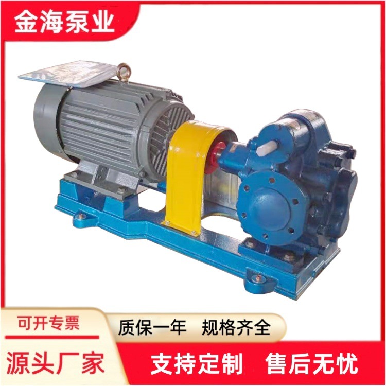KCB-300齿轮油泵 石碏胶水输送泵 自吸小型机油泵 铸铁材质 金海
