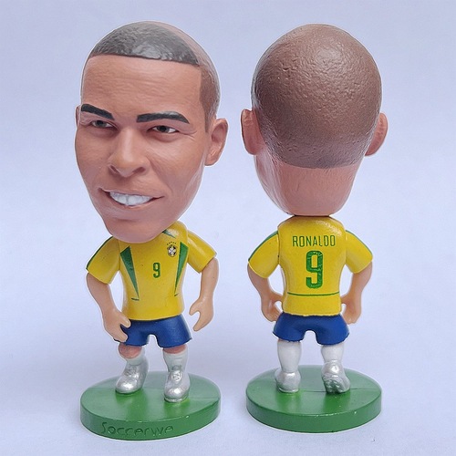 Brazilian Football Ronaldo Neymar Carlos Doll Ornament Collectible Sports Star Doll Doll