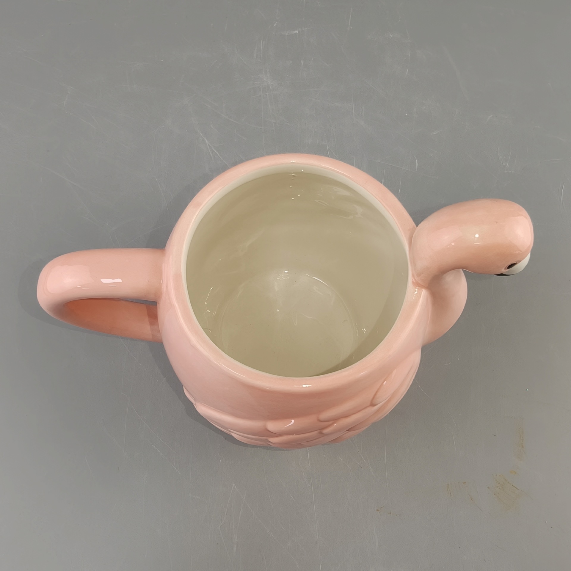 Individuell gestaltete, handbemalte Schwanen-Keramiktasse, hochwertig und ästhetisch ansprechend, beliebter Online-Becher, niedlich_voghion.com