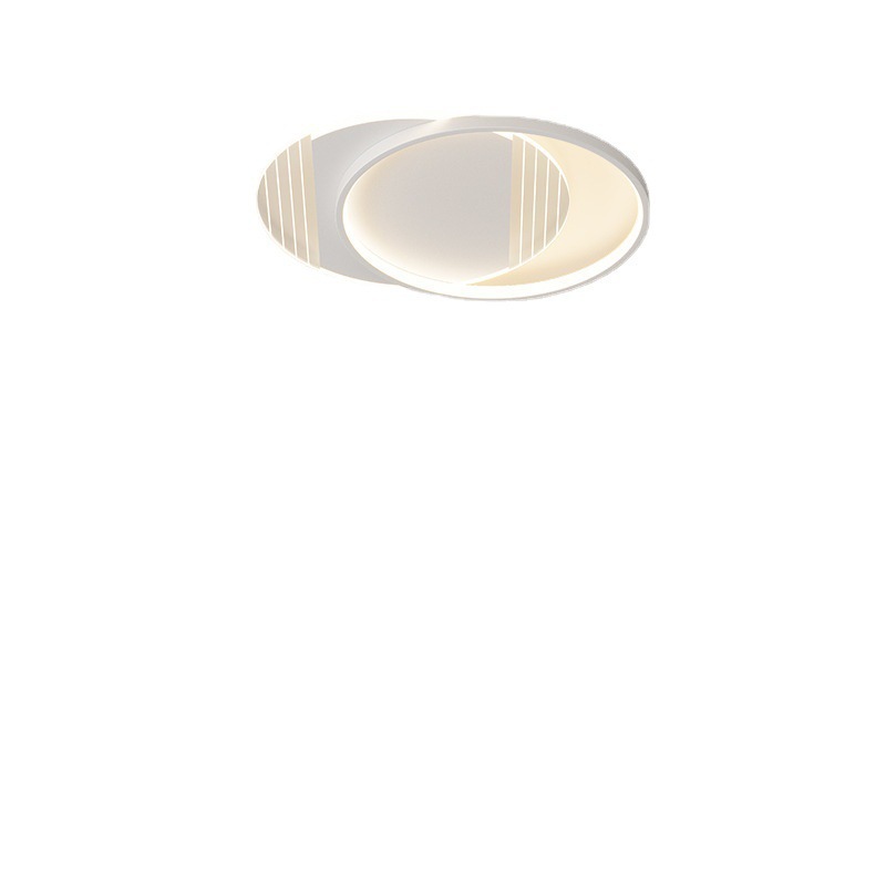 Lámparas de techo de la sala de estar luces artísticas del dormitorio paquete de luces de techo principal creativo de toda la casa, atmósfera simple y simple