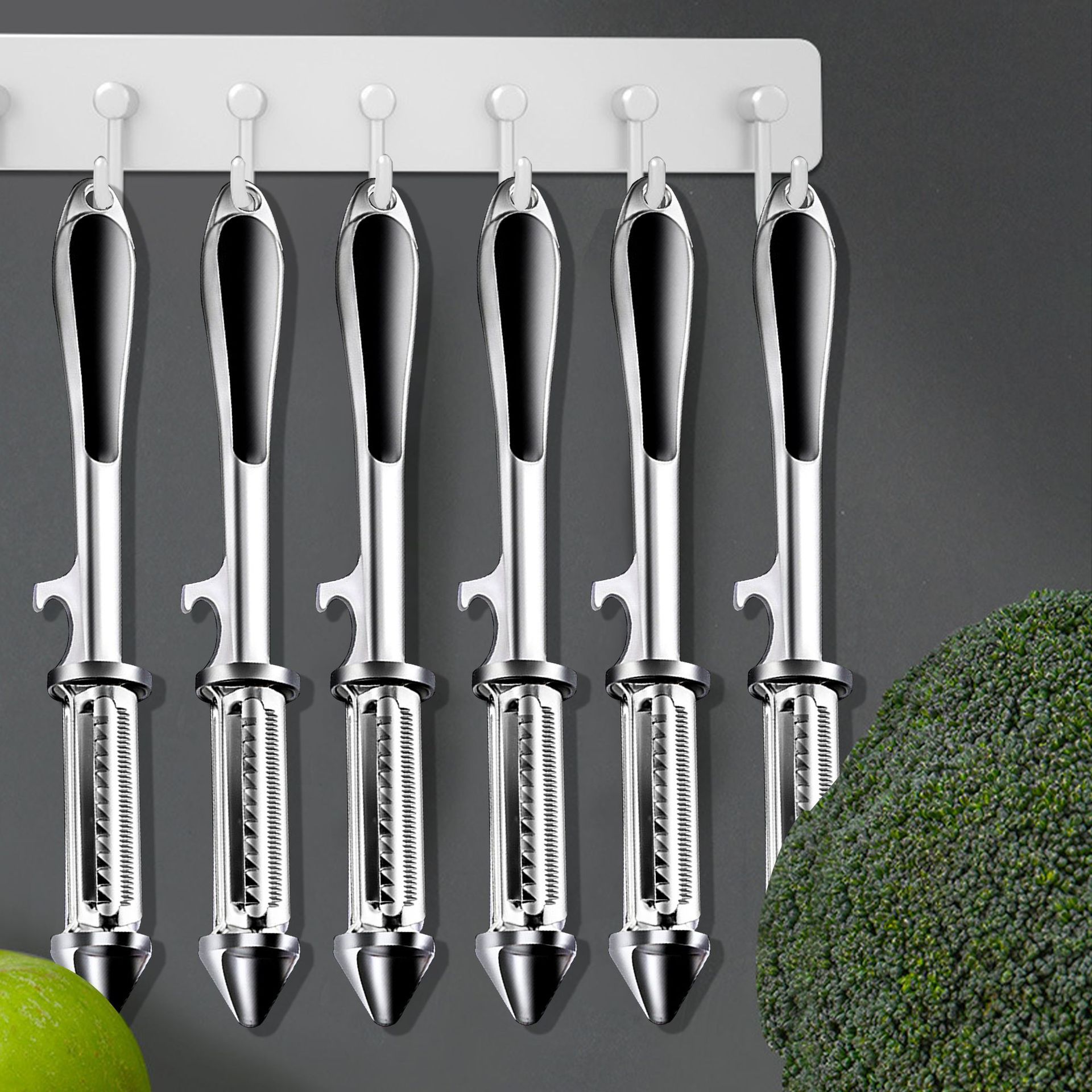 5-in-1 껍질 벗기기 칼 [상부 개구부 유형 A - 아연 합금 약 75g]