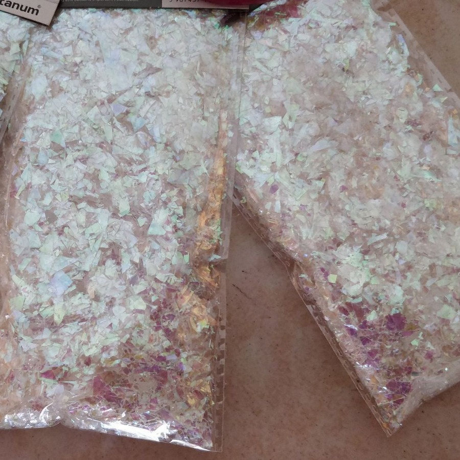 涂深红草绿深蓝箔纸银亮纸黄金铝箔纸打烂散花碎金闪片透明白亮粉