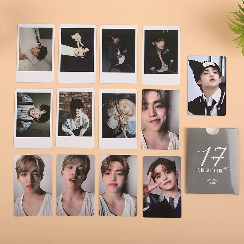 Корейская группа 17 SEVENTEEN новая специальная маленькая карта
