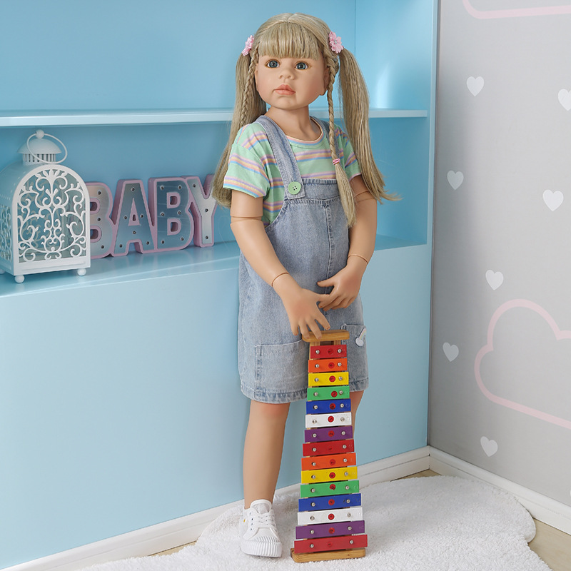 98cm obra maestra muñeca niños grandes simulación muñeca ropa Modelo 3 años de comercio exterior gran suministro