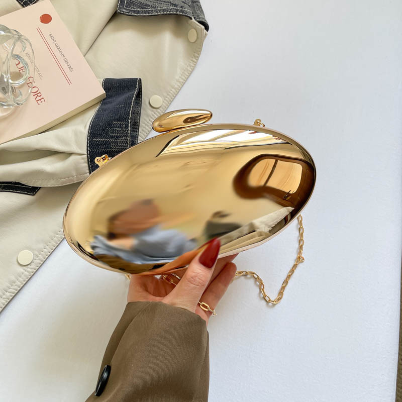 Cross-border evening bag, European and American style, unique mango-shaped clutch bag, acrylic bag, popular chain crossbody box bag for women Cross-border evening bag, European and American style, unique mango-shaped clutch bag, acrylic bag, popular chain crossbody box bag for women