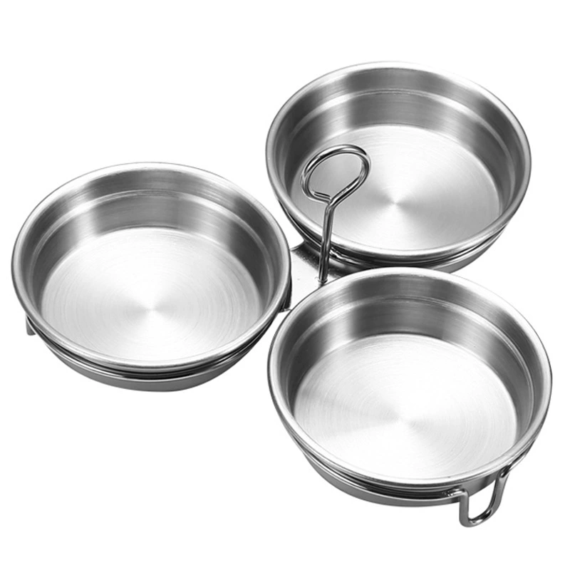 Polypack 304 нержавеющая сталь Egg Mold – формы сердце и круг для жареных, паровых и вареных яиц