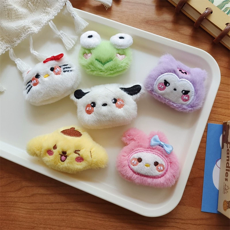 Плюшевый мультфильм маленький милый Sanrio лягушка аксессуары
