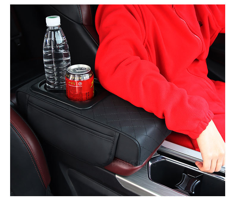 Universal Compact Car Armrest Box Heightening Pad