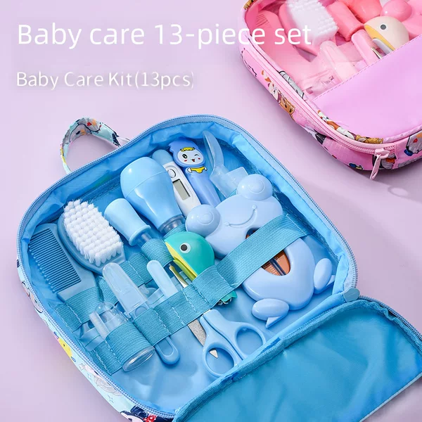 Foreign trade baby nail clippers suit baby nail clippers water thermometer care tools comb care suit care bag