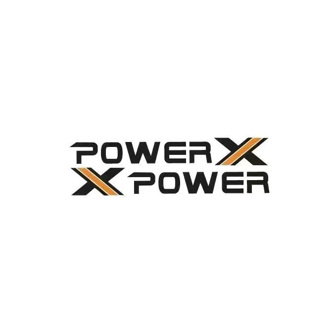 HYT – Lamp eyebrow POWER Car - pair-black-text-yellow-label-35x5-cm-any-position