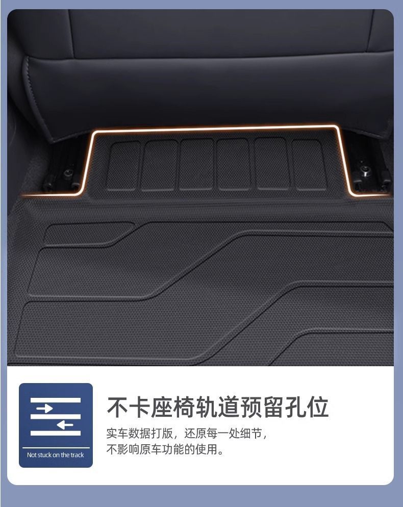 Applicable to Xiaopeng M03 Foot Pad Surrounding TPE Car Foot Pad 24 Xiaopeng MONA Original Car Foot Pad Environmental Protection