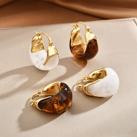 耳钉;耳扣;耳环