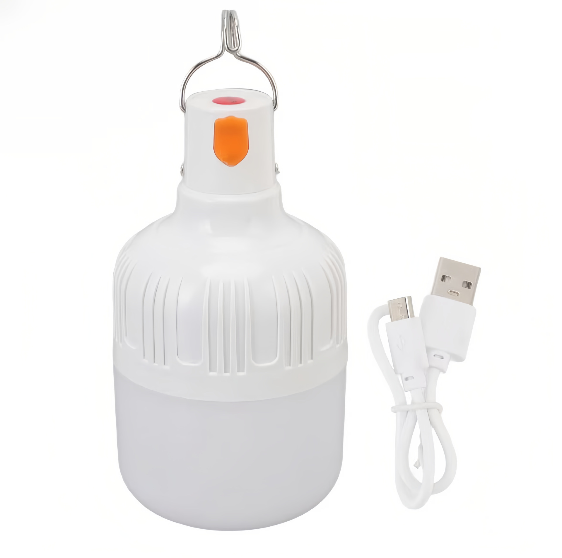 Lámpara de mercado nocturno super brillante LED apagón doméstico lámpara de iluminación de carga USB gancho lámpara de camping al por mayor de emergencia