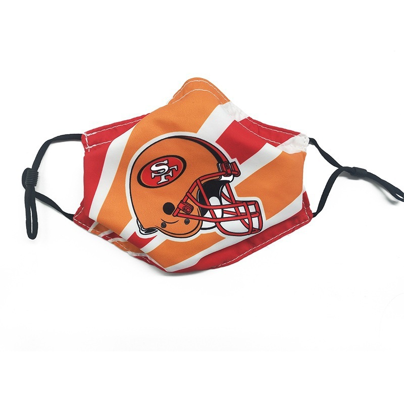 El logotipo del equipo de fútbol de la NFL de EE. UU., El uso diario de máscaras anti-smog y a prueba de polvo se puede insertar con un filtro para determinar Z