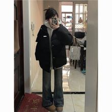 加厚棉衣外套女学生冬季2025新款韩版宽松显瘦面包服ins棉服棉袄