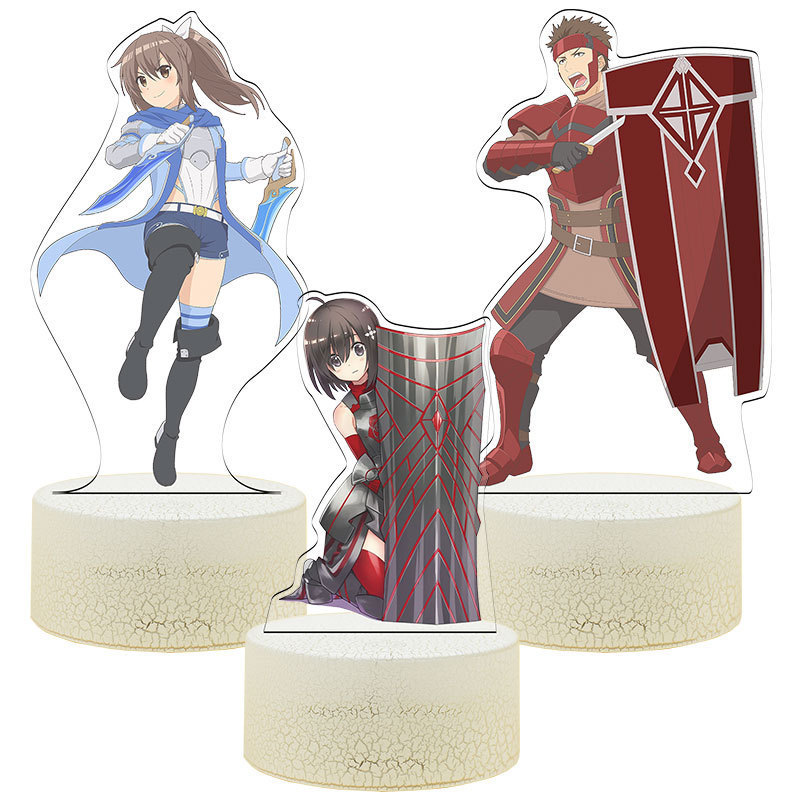 Anime Valley Store: I'M Afraid of Pain, so I Just Filled up My Defense Points. Peripheral Night Light Products Wholesale Supply