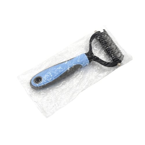 The shopkeeper recommends pet double-ended knife knotting comb, cat and dog hair cleaning comb, hair removal and hair removal, beauty self-cleaning comb