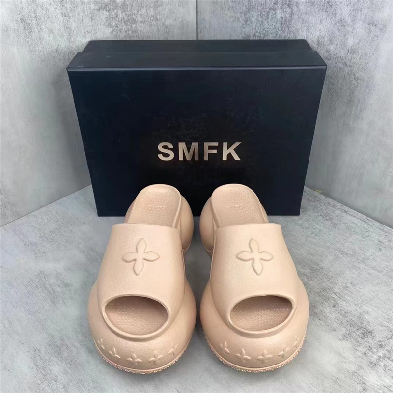 SMFK ハイヒール 厚底 スポーツスリッパ セレブ愛用 カジュアル レディースシューズ 外履きサンダル カジュアルで快適|undefined