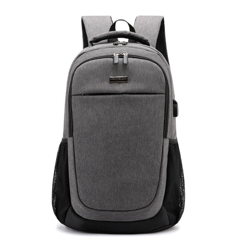 Mochila Oxford para hombre con carga inteligente usb 2022 nueva mochila de viaje de negocios informal mochila escolar para estudiantes de secundaria