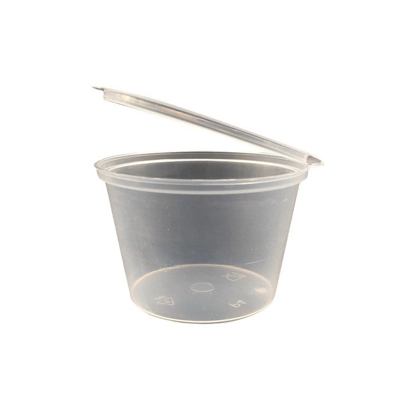 Disposable sauce cup Commercial small dipping cup portable seal without leakage sauce box conjoined takeaway packing box