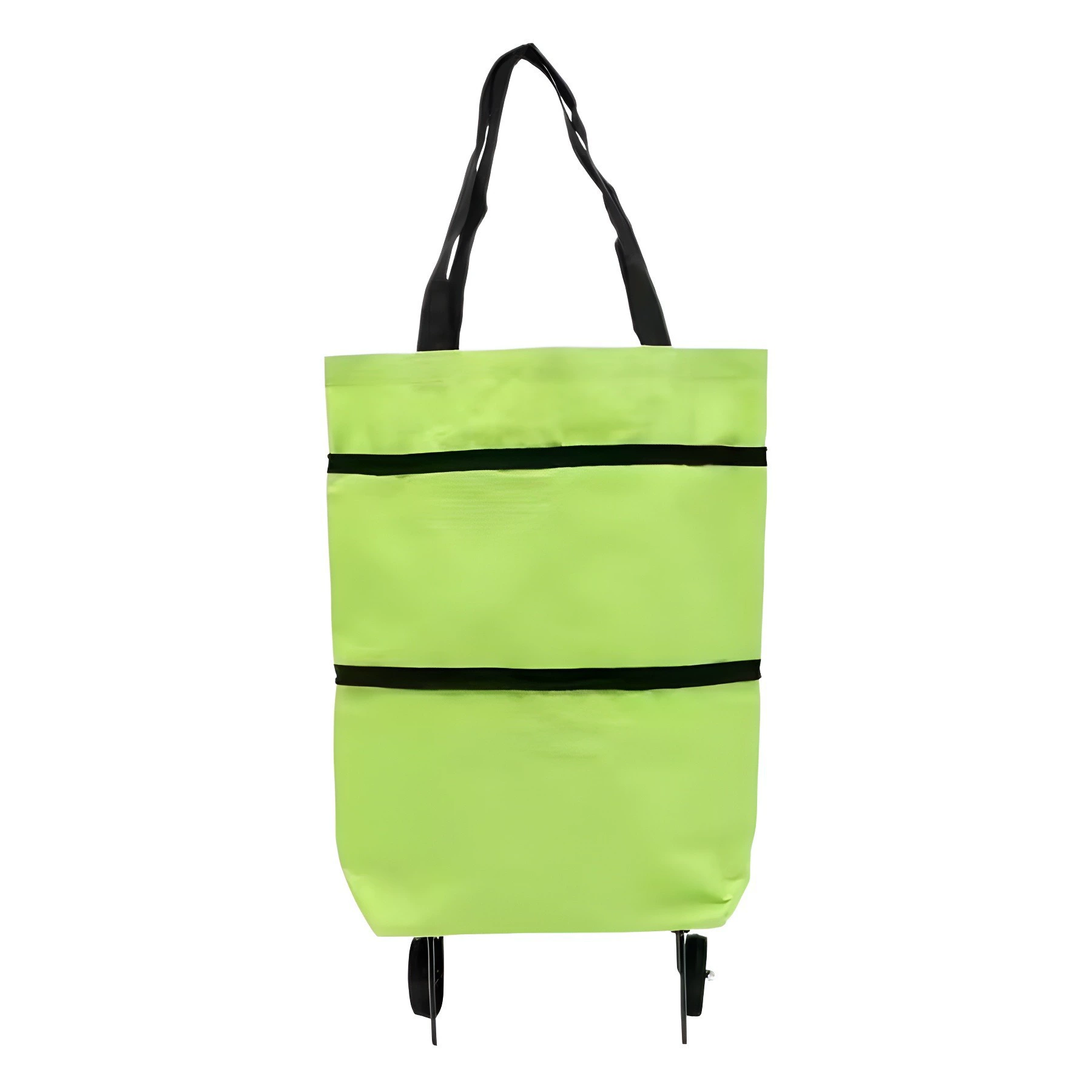 Portable grocery cart small pull cart household foldable backpack shopping hand-pull cart push cart light belt wheel household