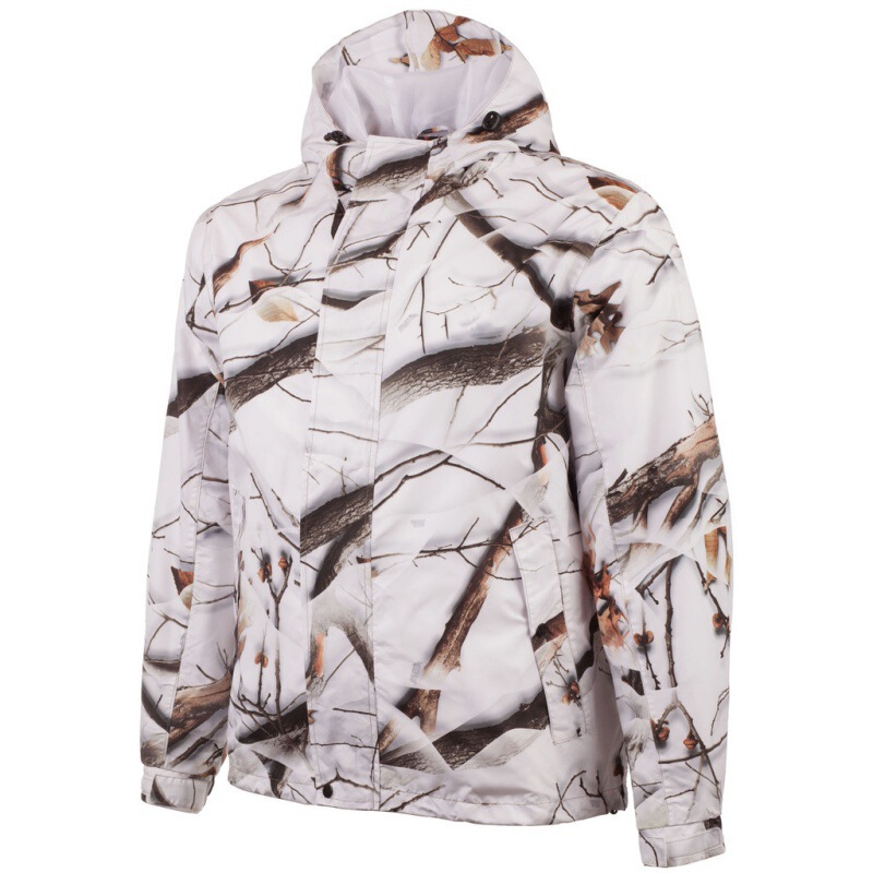Customized Men's Snow Camouflage Hunting Suit White Camouflage Hunting Jacket Hunting Pants Simulation Camouflage Hunting Suit Customized Men's Snow Camouflage Hunting Suit White Camouflage Hunting Jacket Hunting Pants Simulation Camouflage Hunting Suit