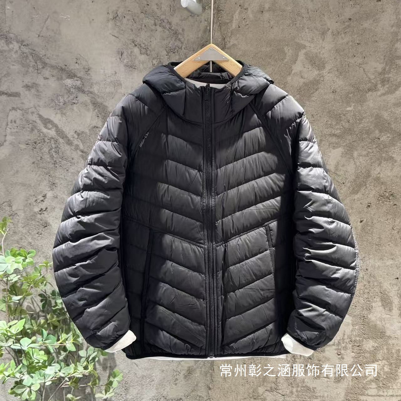 90 White Goose down Lightweight Double-Sided Men's down Jacket Winter Couple Outdoor Pure Color Cold-Proof and Warm Hooded Wholesale