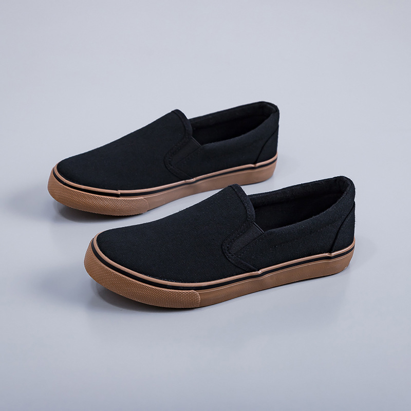 Zapatos de lona de un pie gris de moda para hombres y mujeres parejas de goma zapatos de mujer transfronterizos especiales zapatos casuales 2026