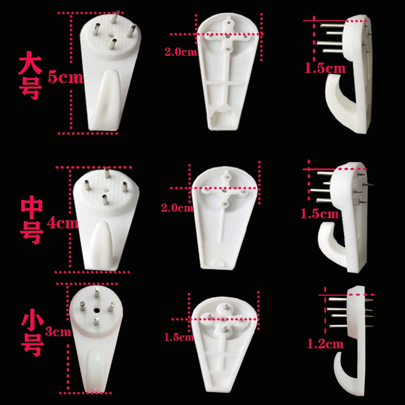 Бесследный крючок невидимая настенная настенная рамка аксессуар для фоторамки оптовая бесследная крючок для рисования производитель
