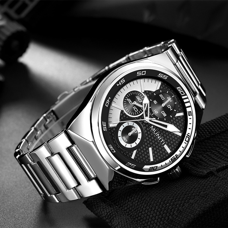厂家直销精品手表 男士腕表跑车表盘夜光手表跨境爆款手表 watch