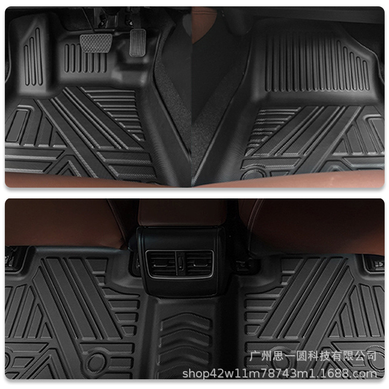 Suitable for Acura TPE car floor mats, these are custom-made, high-quality, all-weather, odorless, wear-resistant, and dirt-resistant floor mats