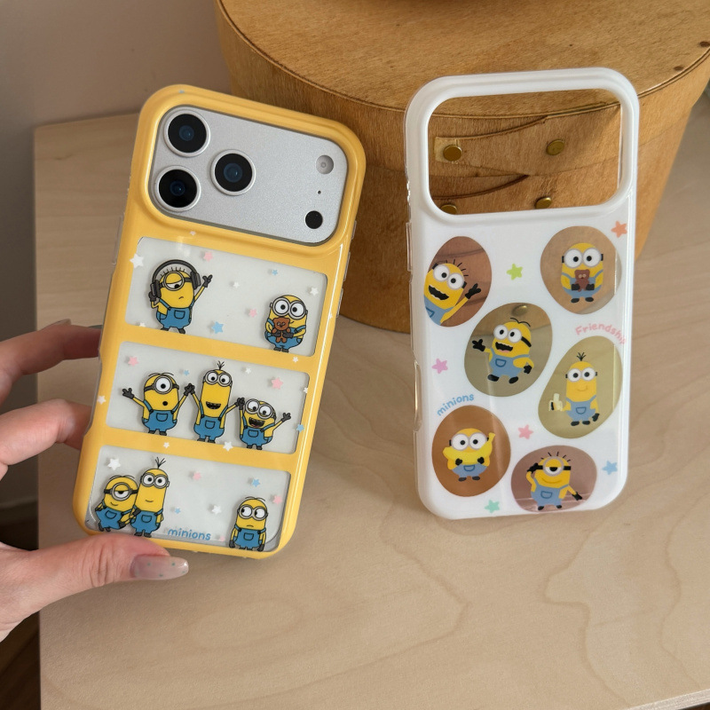 Minions are suitable for Apple 17 Pro Max women's phone cases/16/15 Pro Max phone cases iPhone 17 Minions are suitable for Apple 17 Pro Max women's phone cases/16/15 Pro Max phone cases iPhone 17