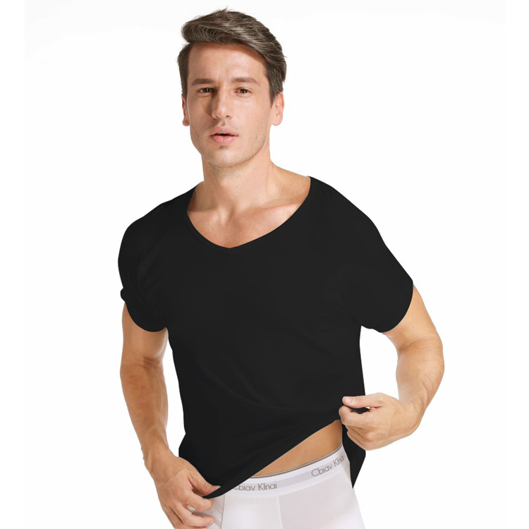 Spot, almohadilla absorbente de las axilas para hombres, camiseta de manga corta, anti-sudor, transpirable, lavable y reutilizable