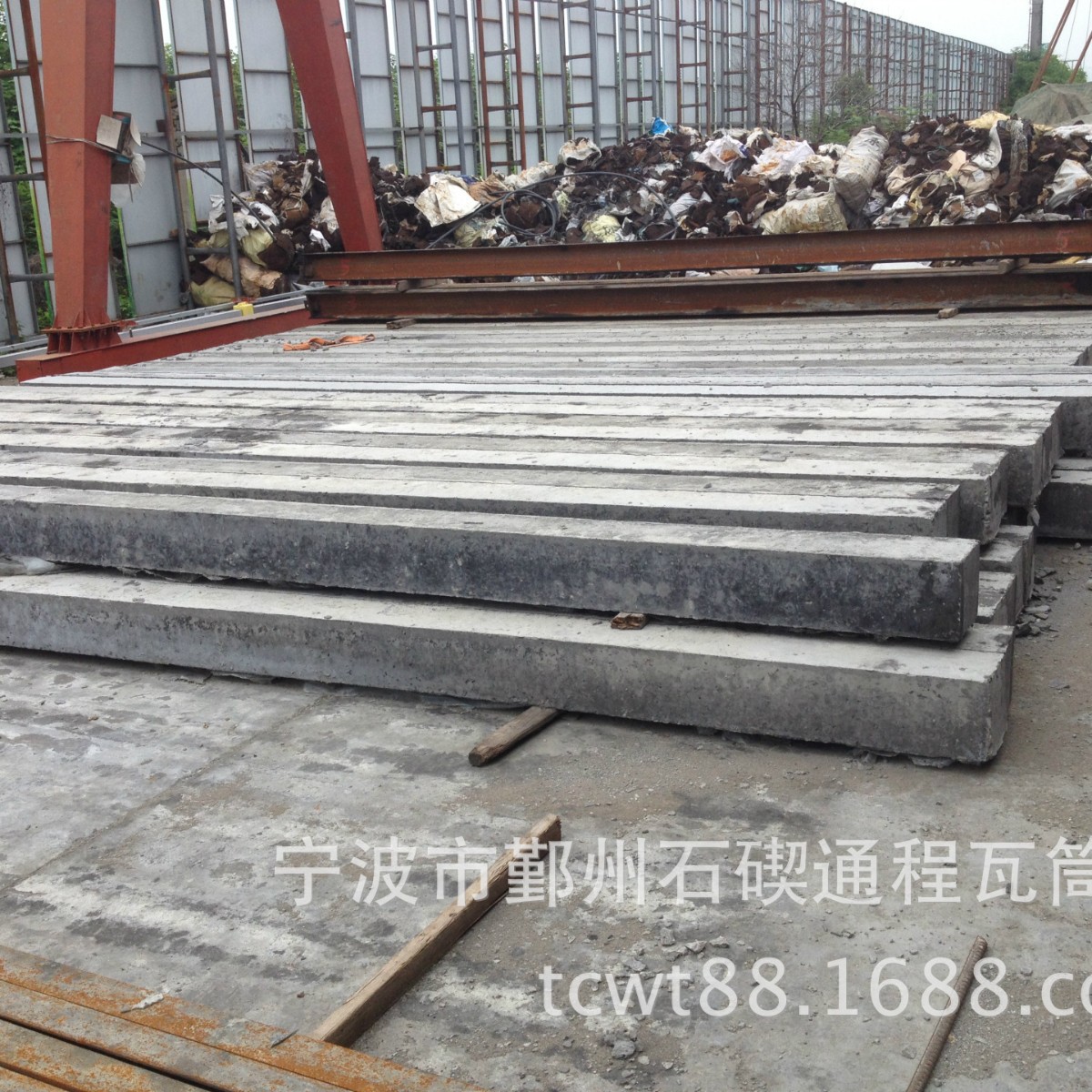 水泥桩 规格 2米 6米长 12尾径 建筑基础桩 宁波厂家