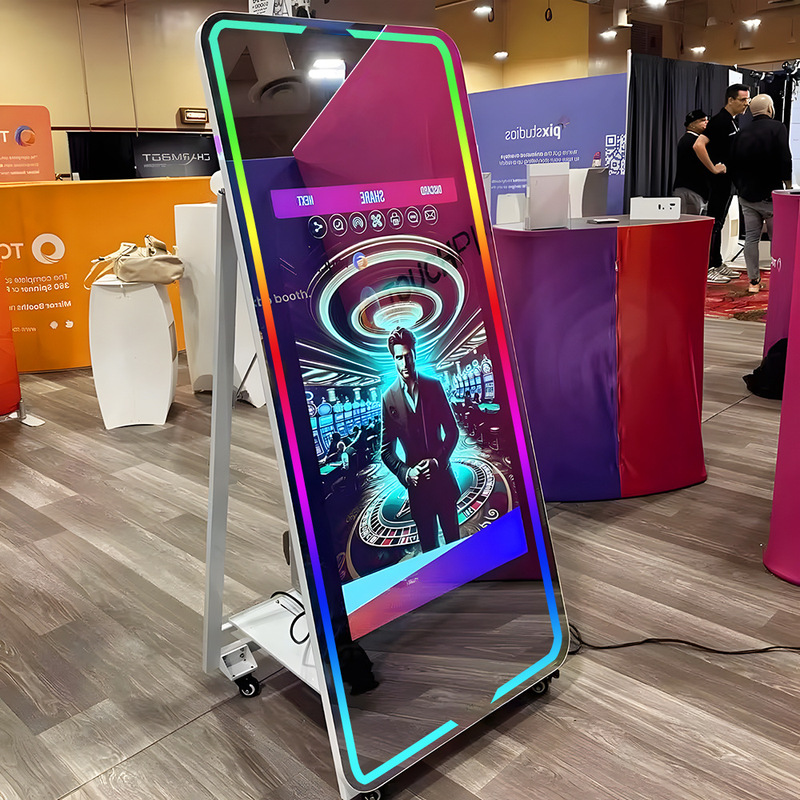 Hot-Selling Export Product: Mirror Photo Booth, Magic Mirror Party Gadget, Photo Booth, Mirror Photo Station