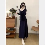 显瘦长袖秋季漂亮连衣裙