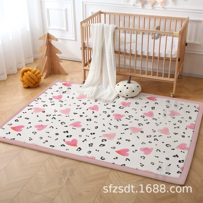 Explosive Baby Crawling Mat Living | Avtomobil döşəmə paspasları - heartbeat-one-piece-customized-contact-customer-service-no-returns-or-exchanges