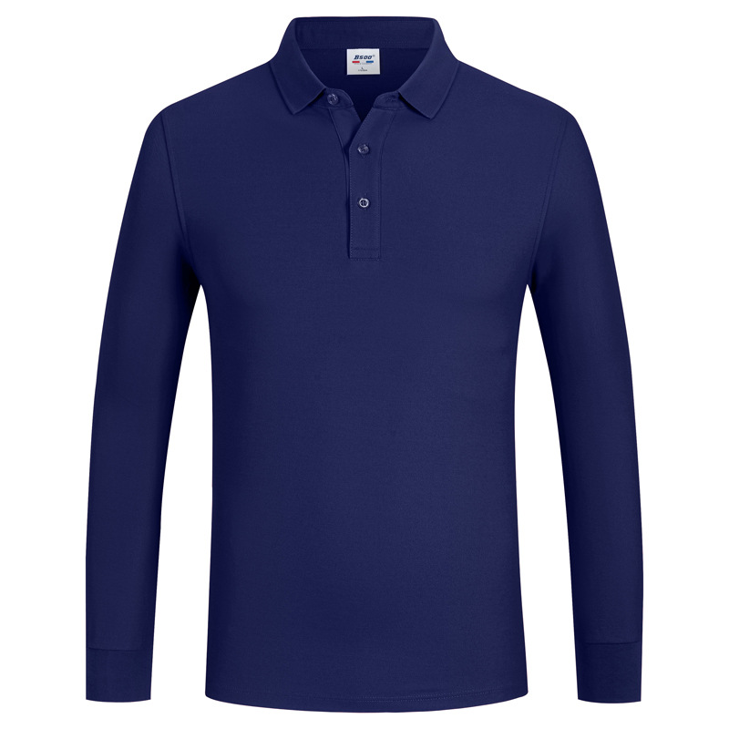 Procesamiento y producción de camisas de polo de marca de gama alta Isla de algodón con cuentas ropa de trabajo impresa camisa publicitaria con logotipo bordado