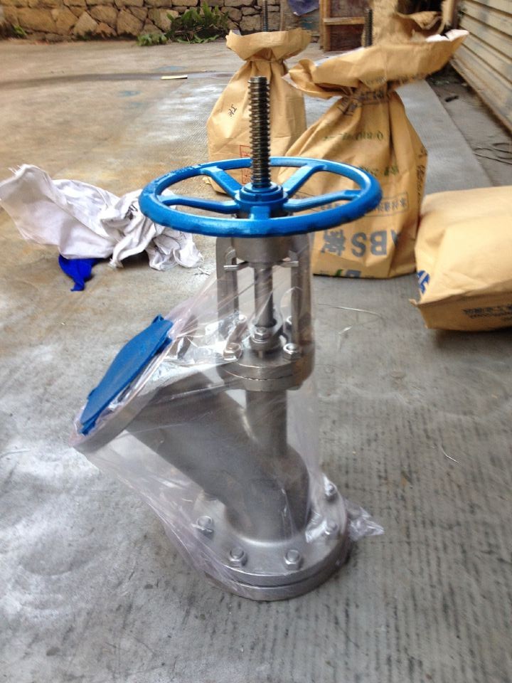 上展式放料阀 不锈钢阀门