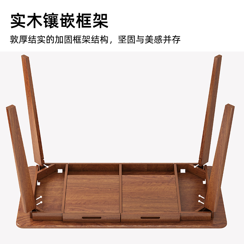 Escritorio de oficina hogar simple madera maciza pierna pequeña mesa banco de trabajo dormitorio estudiante estudio escritorio de la computadora de escritorio