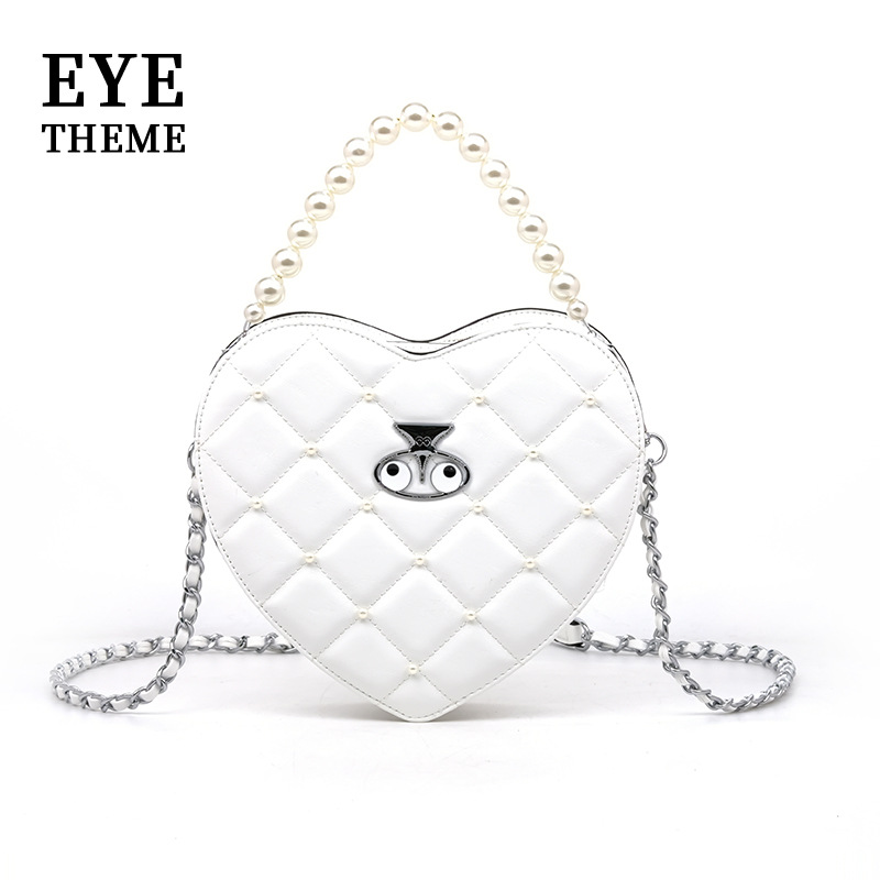 Bolso de mujer bordado estilo diamante perla noble bolso de dama cadena estilo bolso de cinturón 2774 #