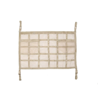 Net Hanging Car Net | Car storage bag/box - beige-30-grid-three-pocket-model-7050-common-to-four-hand-cars