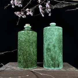 仿古手工窑变空瓶一斤装酒壶窖藏高档酒罐陶瓷藏酒专用家用白酒瓶