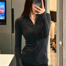 lulu原标瑜伽服运动立领夹克修身显瘦春秋跑步女防晒外套防晒瑜伽