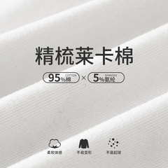 Simple letter girl's pure cotton basic top spring new 2024 Korean style middle and large children's t-shirt long sleeve top wholesale