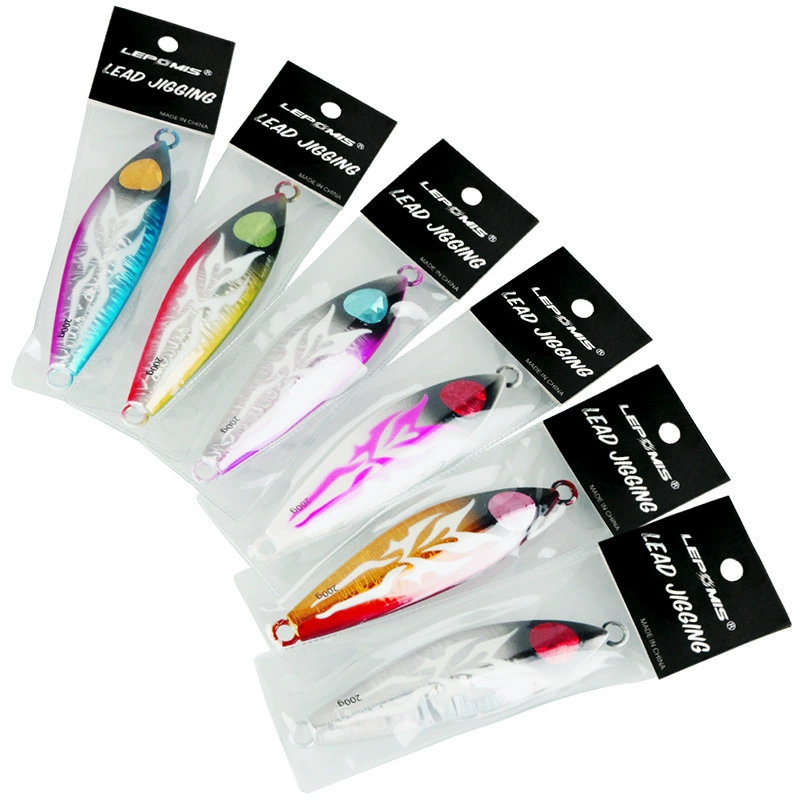 威和 Qingcang WH2 Slow Tieni Road Asian Bait Sea Fishing Fishing Night Light Lead Fish Metal Hard Bait Bait Bait Fake Bait