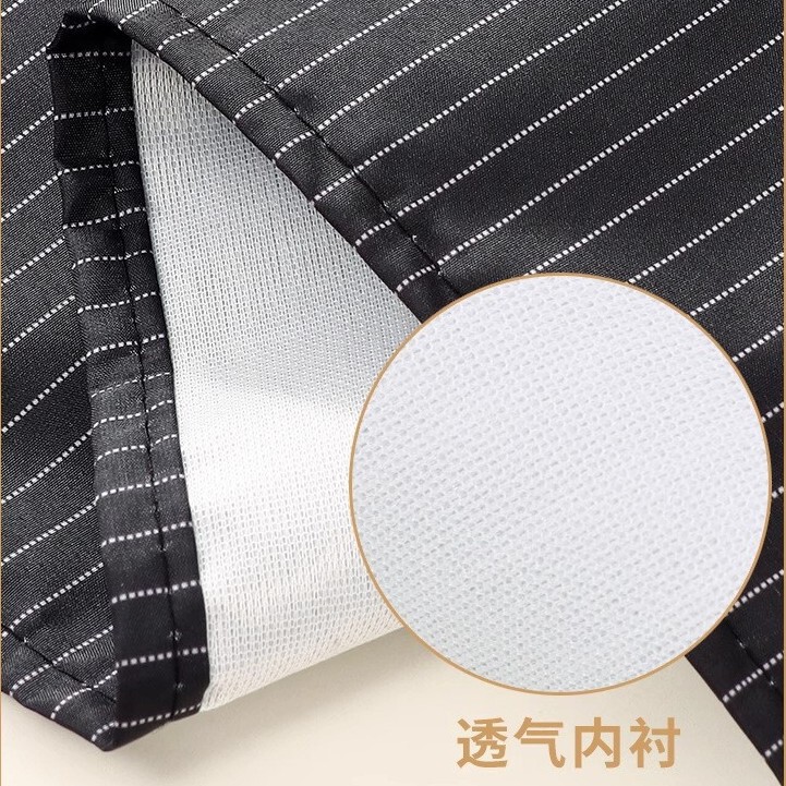 做饭围裙2025新款家用厨房防水防油工作服女围腰餐饮专用夏季薄款|undefined