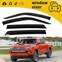 Подходит для Toyota TACOMA 05-16, 4D дверные дождевые козырьки, модификация и декор для окон и бровей.
