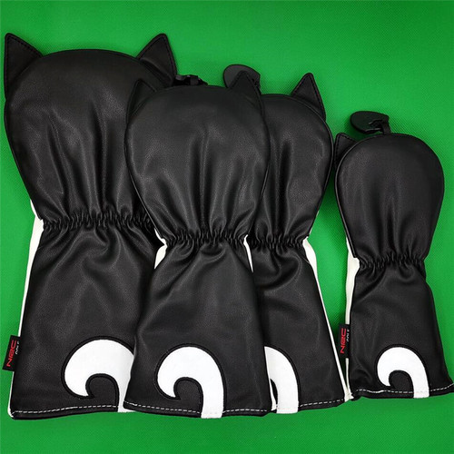 Golf Club Cover Shiba Inu Wooden Club Cover Waterproof PU Small Wooden Club Head Protective Cover Golf Supplies E-commerce Dropshipping