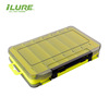 爱路亚 Fishing gear double -sided Luya accessories storage box fake bait wood shrimp bait box fishing small accessories cross -border e -commerce